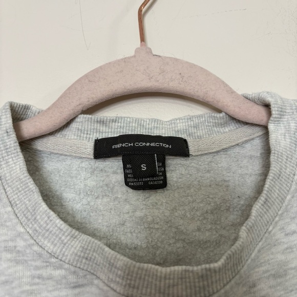 French connection graphic pullover sweatshirt size S frenchie - Picture 3 of 4